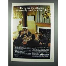 1971 Jack Purcell Shoes Ad - These Athletes Really Need