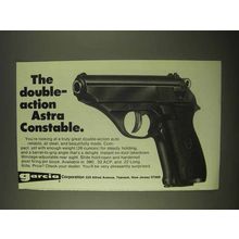 1974 Garcia Astra Constable Pistol Ad - Double-Action