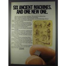 1980 IBM Computers Ad - Six Ancient Machines