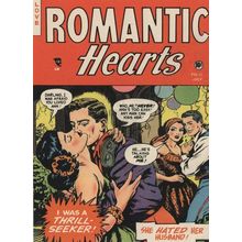 Romantic Hearts Marriage Betrayal Hating Husband 1950s Comic Book Postcard