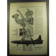 1952 Lockheed Starfire Jet Ad - Air defense from the ground up