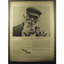 1953 Hawker Siddeley Group Ad - The cost of keeping Anton free