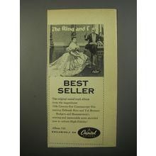 1956 Capitol Records The King and I Advertisement