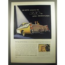 1956 De Soto Golden Adventurer Car Advertisement