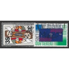 1975 NVPH 1075/1076 - fine used (o)