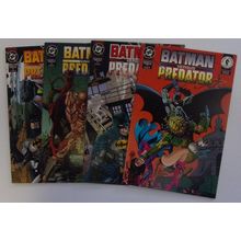 BATMAN vs PREDATOR 2 ' mini-series ' issues 1 - 4 (1994)