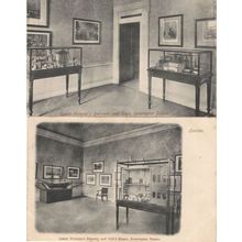 Queen Victoria Bedroom Palace 2x London Kensington Palace Old Postcard