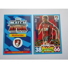 12. Jordan Ibe - AFC Bournemouth - Match Attax 2017/18 Football Card EF1