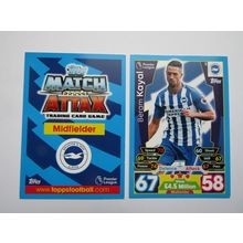 45. Beram Kayal - Brighton - Match Attax 2017/18 Football Card EF1