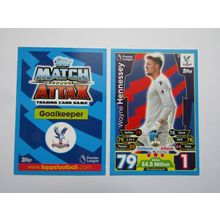 92. Wayne Hennersey - Crystal Palace - Match Attax 2017/18 Football Card EF1