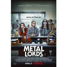 Metal Lords Poster Canvas Movie Film Print A0 A1 A2 A3 A4 A5 A6 Art Wall Decorat