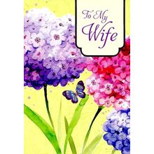 To My Wife - Anniversary Greeting Card - 3821A