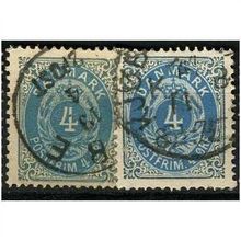 1875 Michel 23Aa+23Ab - fine used (o) - perf. 14x13,5