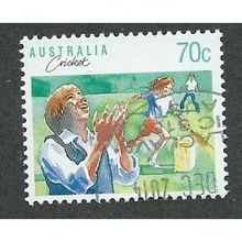 AUS 1989 70c 'SPORTS - CRICKET' FINE USED (EBID34-164)