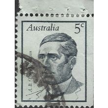 AUSTRALIA, Andrew B. Paterson, white 1968, 5c, #5