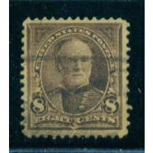Used 272 8c William T. Sherman Fine M03876