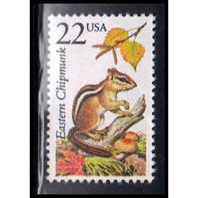 2297 22c Eastern Chipmunk Fine MNH MA2830