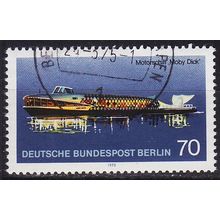 GERMANY BERLIN [1975] MiNr 0487 ( O/used ) Schiffe