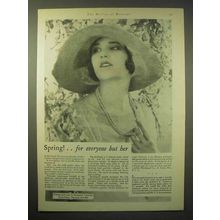 1929 Listerine Antiseptic Ad - Spring, Everyone but Her