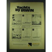 1970 Irwin Yachts Ad - Yachts by Irwin