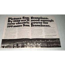 1970 Investor-Owned Electric Light and Power Ad - San Francisco
