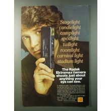 1979 Kodak Extramax Camera Ad - Michael Landon - Stagelight Candleight