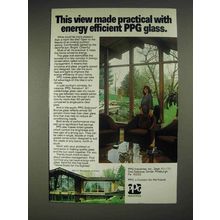 1980 PPG Windows Ad - This View Made Practical