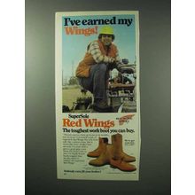 1983 Red Wings Boots Ad - 404, 1212, 2221, 104