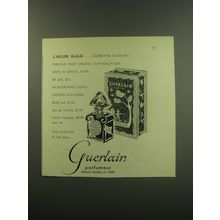 1949 Guerlain L'Heure Bleue Perfume Advertisement