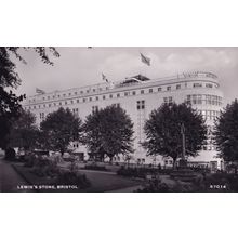 John Lewis Department Store Bristol Shop Antique Real Photo Postcard