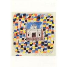 Joe Tilson The Stones Of Venice London Royal Academy Painting Postcard