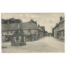 Town Pump, Walsingham. Postcard.