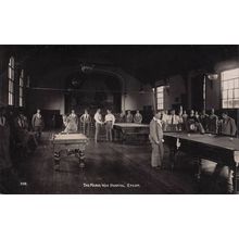 Manor War Hospital Epsom London Surrey Military Old RPC Postcard