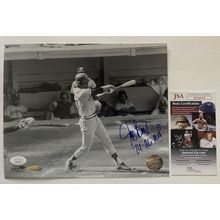 Jeff Burroughs Signed Autographed '74 AL MVP' 8x10 Photo Texas Rangers : JSA COA