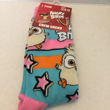 NEW Angy Birds Samantha Unisex Crew Socks Size 6-13