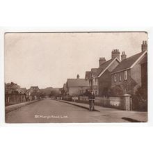 St Mary's Road Liss Postcard RP Hampshire Publisher C Rump's Series
