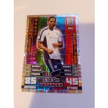 match attax 14/15 man of the match joleon lescott no.397