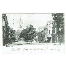 London postcard Church Row Hampstead