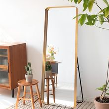 Neutype Full Length Mirror 63"X 20" Wall Mirror Aluminum Alloy Thin Frame Hangin