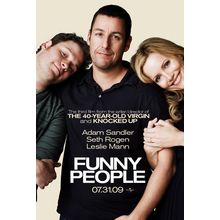 Funny People (2009)_1 Movie Film Poster Canvas iconic design