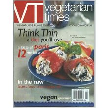 VEGETARIAN TIMES magazine JANUARY 2003