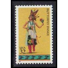 3073 32c Butterfly Dance Fine MNH W5268