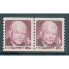 1402 8c Dwight Eisenhower Fine MNH CLP R0266