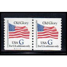 2890 32c G Old Glory Very Fine MNH CNP Left A1112 PA1516