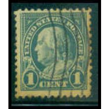 Used 552 1c Benjamin Franklin Fine M09079
