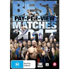 WWE Best Pay-Per-View Matches 2017 DVD | Region 4