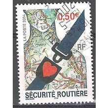 France 2004 Michel 3803 O Cote (2008) 1.00 € Sécurité routière Cachet rond