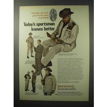1970 Browning Sportsman Apparel Ad - Knows Better