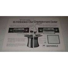 1973 Motorola Model TF852AX Car Radio Ad - Not Magic