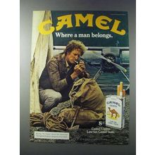 1981 Camel Cigarettes Ad - Man Belongs